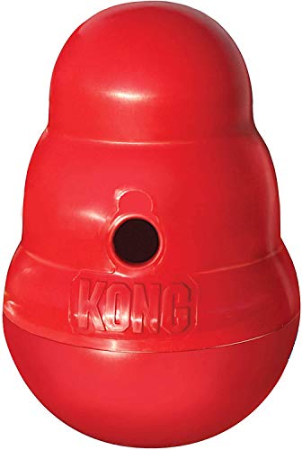 Kong - Wobbler - Gioco Cani Interattivo Dispenser Di Premi, Lavabile In Lavastoviglie - Per Cani Di Taglia Grande