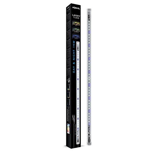 Aquael Lt 14W Actinic 70 Cm Leddy Tube Acquario Marino Reef Barriera Tubo A Led