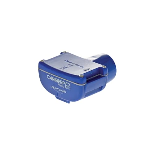 Num'Axes Collare Aggiuntivo Canibeep Radio Pro Blu | Secondo Collare Per Localizzazione Cani | Suono Udibile Oltre 200 Mt | Impermeabile E Resistente