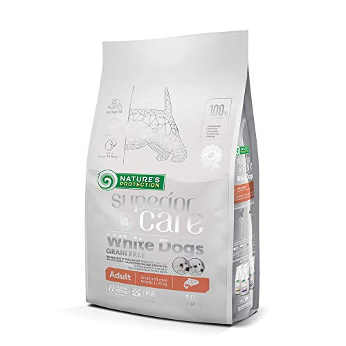 Natures Protection White Dog Adult Small Breed Salmon 10Kg