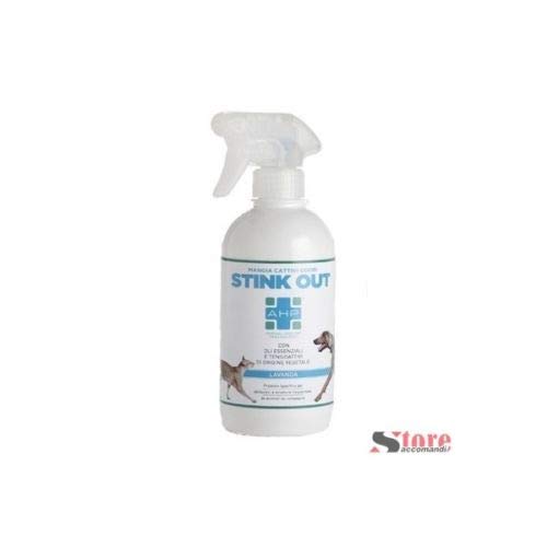 Ahp Stink Out Mangia Odori Spray Profumatore Igienizza Ambienti Animali Lavanda
