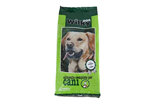 Wilky Dog Energy 28/14 Crocchette Cani 20 Kg Offerte, Alimento Secco Bilanciato Per Cani Adulti Di Tutte Le Razze E Taglie. Prodotto Made In Italy Con