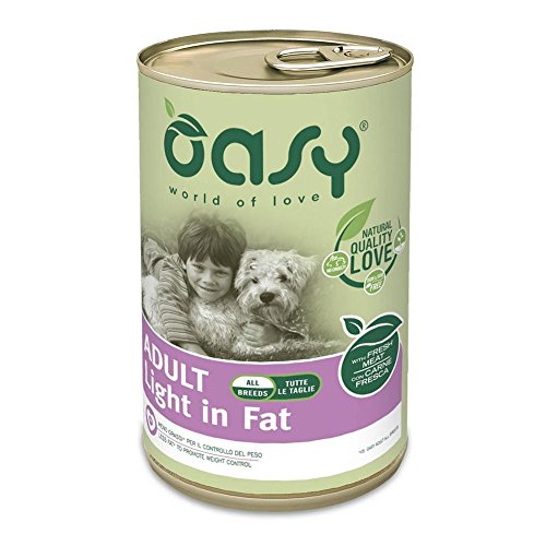Oasy Dog Patè All Breeds Adult Light In Fat 400 Gr