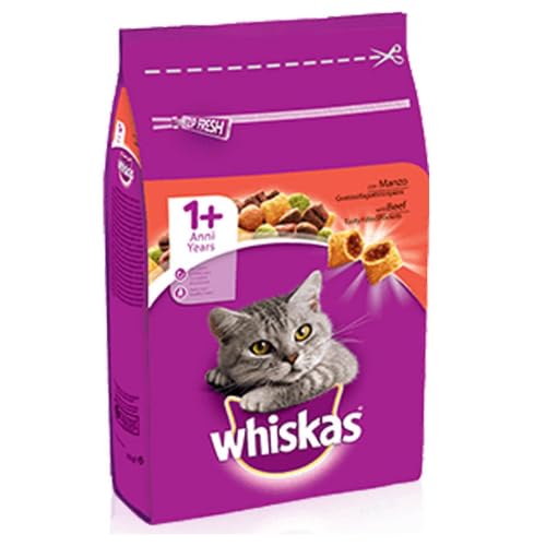Whiskas 1+ Con Manzo 1.4 Kg