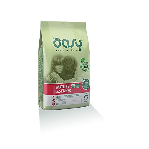 Oasy Alimento Secco Per Cane Mature Senior 3Kg - Mangimi Secchi Per Cani