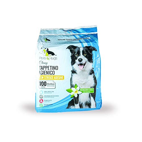 Pets & Hugs Tappetini Igienici 100 Pezzi Maxi Scorta (90X60 Cm (100 Pz))
