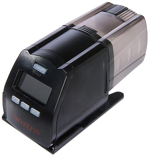 Amtra Autofood 24Deluxe - Mangiatoia Automatica Acquario Per Mangime Pesci Con Timer Digitale Programmabile - Aggiungilo Ai Tuoi Accessori Per Acquari