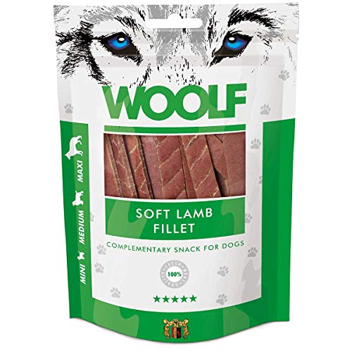 Woolf Perro, Snack Filete De Cordero Gr.100