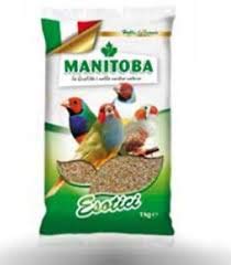 Manitoba Esotico 1 Kg Mangime Uccelli Esotici