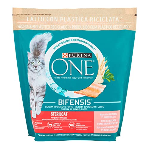 Purina One Bifensis Sterilcat Salmone E Frumento Con Tonno, 1500G
