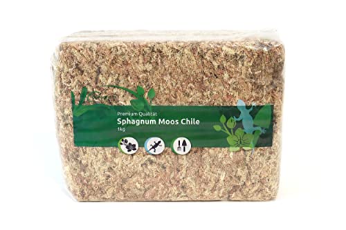 Sphagnum-Shop.Com Muschio Di Sfagno Per Terrari E Orchidee Del Cile 1 X 1000 Gr
