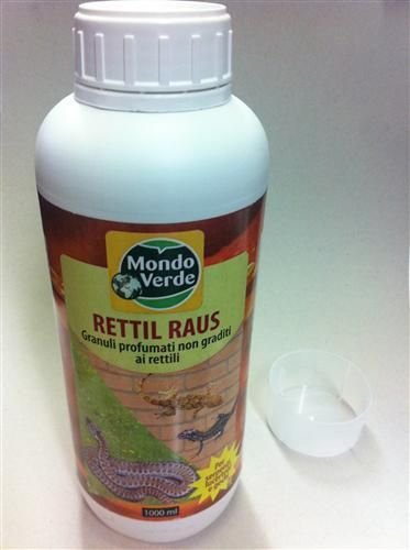 Disabituante In Granuli Per Allontanare Rettili, Rettil Stop Ml 1000.Mondonatura Srl