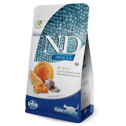 N&D Ocean Cat Herring, Pumpkin And Orange Adult 300G