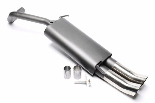 Terminale Di Scarico 2X76 Dtm Per Skoda Fabia / Volkswagen Polo V