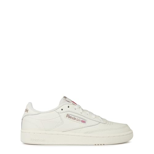 Reebok Club C 85, Scarpe Da Ginnastica Donna, 38.5 Eu, Bianco Chalk Chalk Rosgol