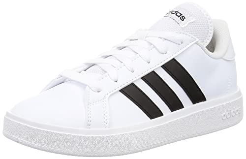 Adidas Grand Court Td Lifestyle Court Casual Shoes, Sneakers Donna, Ftwr White Core Black Ftwr White, 38 Eu
