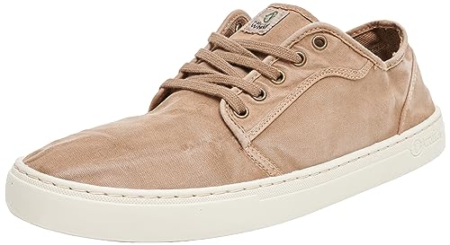 Natural World Eco - 6602E - Natural World Men'S Trainers - Organic Cotton Canvas Shoes - 100% Ecofriendly - Beige Color