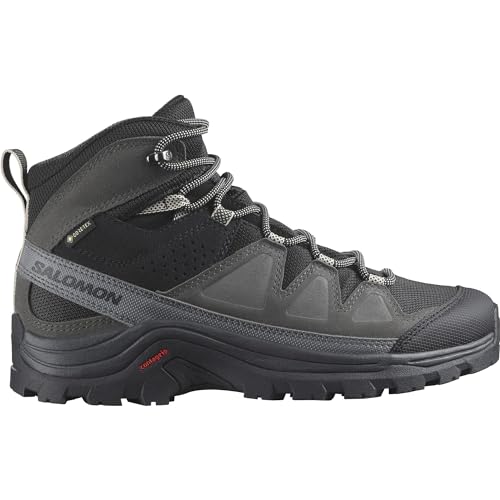 Salomon Quest Rove Gore-Tex, Scarpe Da Escursionismo Donna, Black Magnet Quiet Shade, 40 Eu