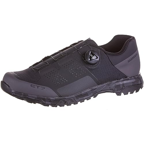 Shimano Bet700L43, Et7 (Et700) Scarpe, Nero, Taglia 43 Unisex-Adulto Eu