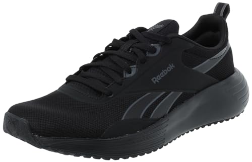 Reebok Lite Plus 4, Sneaker Uomo, Cblack/Purgry/Ftwwht, 40 Eu