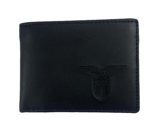 Ss Lazio 173063 Lazio, Accessori Da Viaggio-Portafogli Unisex-Adulto, Nero, Small