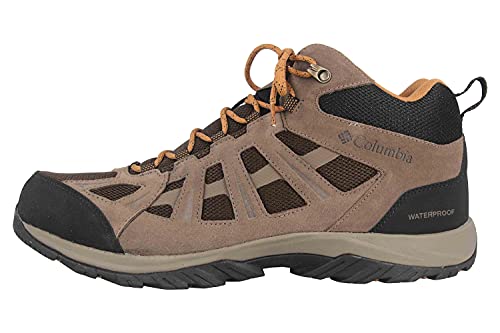 Columbia Redmond Iii Mid Waterproof Scarponi Da Trekking Alta Impermeabili Uomo, Marrone (Cordovan X Elk), 47 Eu