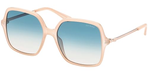 Guess Gu7845, Occhiali Donna, Shiny Beige, 57