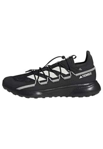 Adidas Terrex Voyager 21 Travel Shoes, Scarpe Da Escursionismo Uomo, Core Black Chalk White Grey Two, 46 Eu