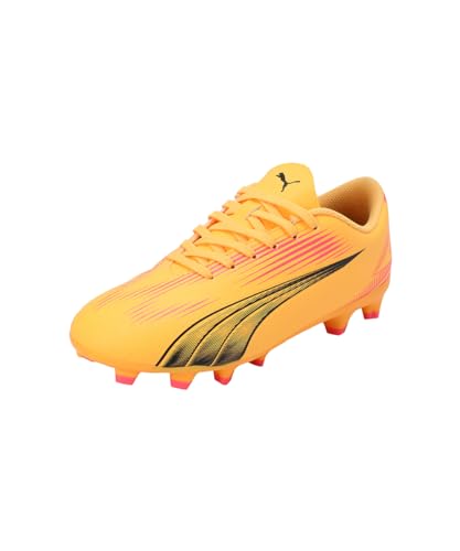 Puma Unisex Kids Ultra Play Fg/Ag Jr Scarpe Da Calcio, Sun Stream Puma Black Sunset G, 38 Eu