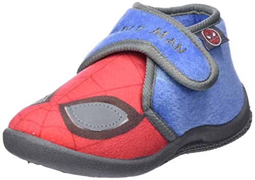 Cerdá Life'S Little Moments Ciabatte Per Casa Da Bambino Per L'Inverno Di Spiderman Con Interni Al 100% In Cotone E Suola Antiscivolo, Pantofole, Ross