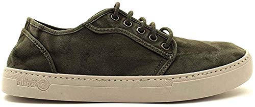 Natural World Eco 6602E-622-40, Scarpe Casual Uomo, Verde, 40 Eu