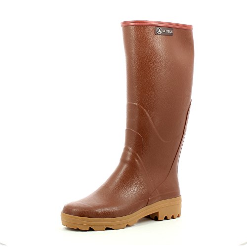Aigle Chambord Pro 2, Stivali Di Gomma Da Lavoro Uomo, Ambre, 48 Eu