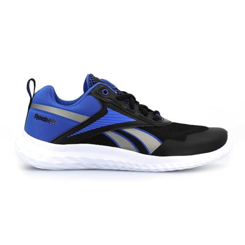 Reebok Rush Runner 5, Sneaker, Cblack/Vecblu/Pewter, 31 Eu