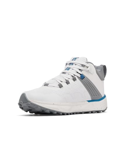 Columbia Men'S Facet 75 Mid Outdry Waterproof Mid Rise Hiking Boots, Grey (Silver Grey X Phoenix Blue), 12 Uk