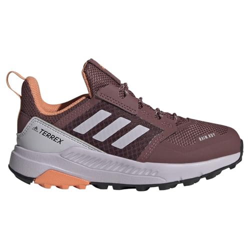 Adidas Terrex Trailmaker Rain.Rdy Hiking Shoes, Scarpe Basse Non Da Calcio, Quiet Crimson/Silver Dawn/Amber Tint, 31.5 Eu