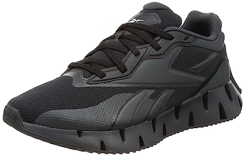 Reebok Zig Dynamica 4, Sneaker Unisex-Adulto, Cblack/Purgry/Purgry, 36.5 Eu