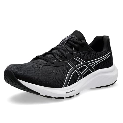 Asics Gel-Contend 9, Sneaker Uomo, Nero E Bianco, 42 Eu