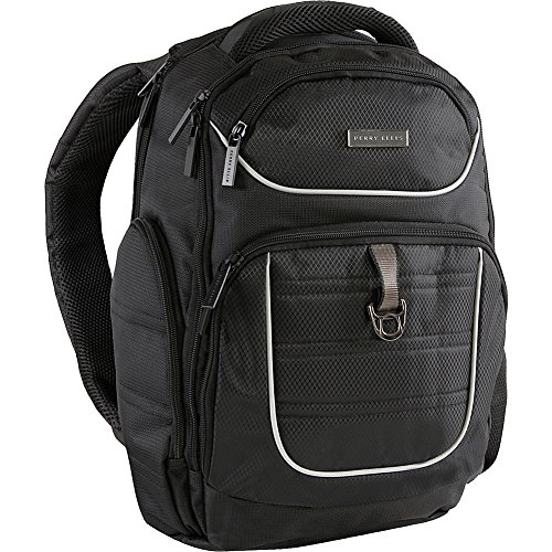 Perry Ellis Zaino Per Laptop P13 Business Con Tasca Per Tablet, Computer Portatile Uomo, Nero, Taglia Unica