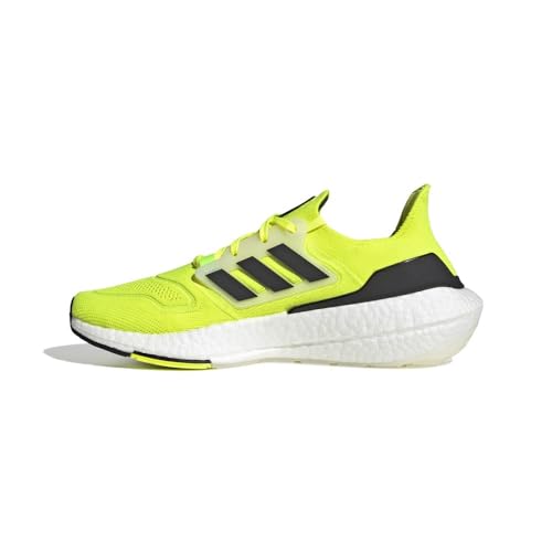 Adidas Ultraboost 22, Scarpe Da Ginnastica Uomo, Solar Yellow/Core Black/Cloud White, 38 2/3 Eu