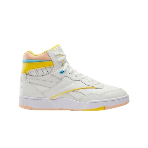 Reebok Bb 4000 Ii Mid, Sneaker Unisex-Adulto, Chalk/Chalk/Clayel, 40.5 Eu
