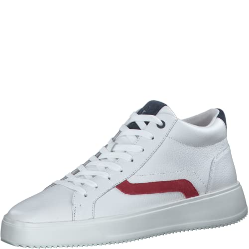 Marco Tozzi Donna 2-2-15200-20, Scarpe Da Ginnastica Uomo, Bianco Rosso, 45 Eu