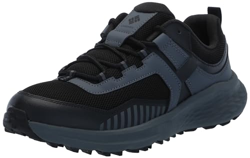 Columbia Unisex Kids Kids Konos Low Low Rise Hiking Shoes, Black (Y Black X Graphite), 1 Uk