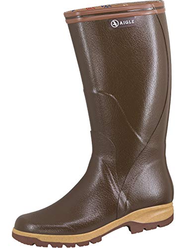 Aigle Tancar Pro, Stivali In Gomma Uomo, Marrone, 39 Eu