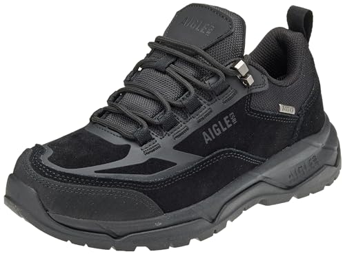 Aigle Palka Low Mtd, Scarpe Da Ginnastica Uomo, Nero, 44 Eu