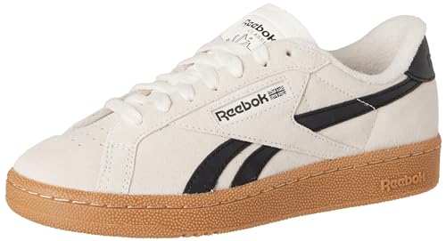 Reebok Club C Grounds Uk, Sneaker Unisex-Adulto, Chalk/Cblack/Rbkg04, 36 Eu