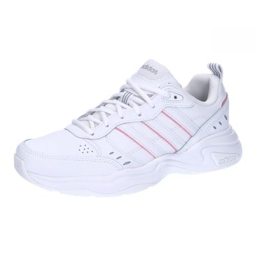 Adidas Strutter Shoes, Sneaker Donna, Cloud White/Cloud White/Bliss Pink, 42 Eu