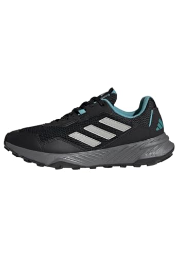 Adidas Tracefinder Trail Running, Sneakers Donna, Core Black Grey Two Mint Ton, 38 Eu