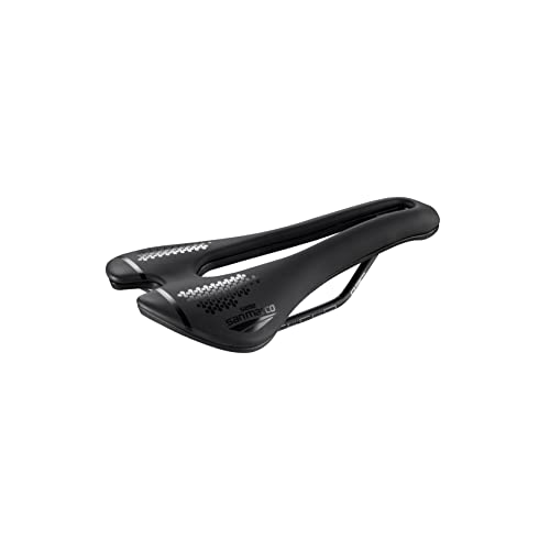 Selle San Marco Aspide Short Open-Fit Dynamic, Sella Per Bicicletta, Nero/Nero, Narrow (S3)