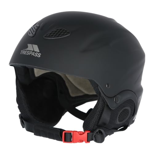Trespass Sky High-Casco Sportivo Da Neve, Taglia L, Colore: Nero Uomo