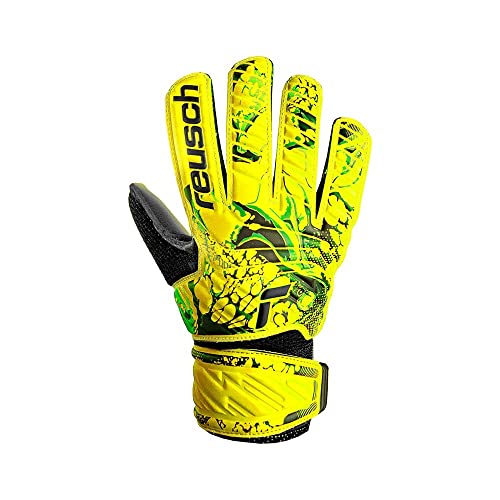 Reusch Guanti Da Portiere Attrack Solid 53705152700 Da Uomo Giallo Nero (8,5)